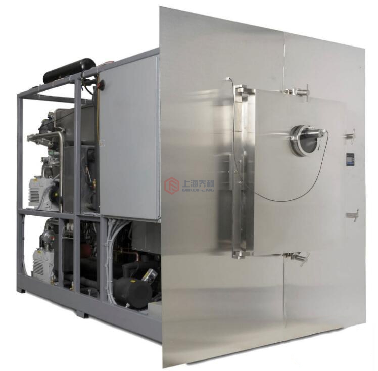 真空冷凍干燥機 硅油原位凍干機(水冷)(GLZ藥品級別)批量生產型